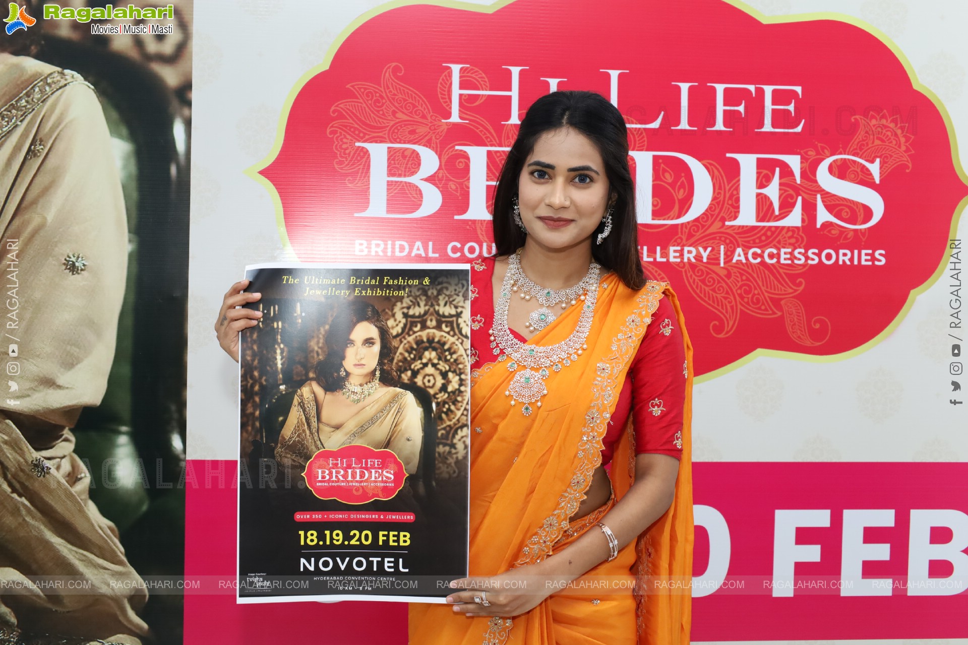 Hi Life Brides Exhibition: Fashion Showcase Curtain Raiser Event, Hyderabad