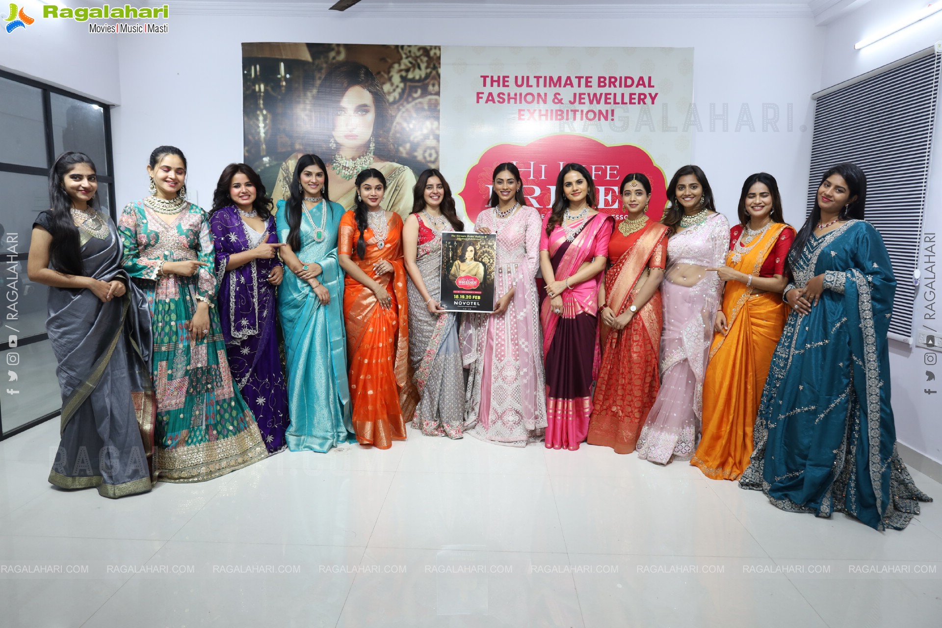 Hi Life Brides Exhibition: Fashion Showcase Curtain Raiser Event, Hyderabad