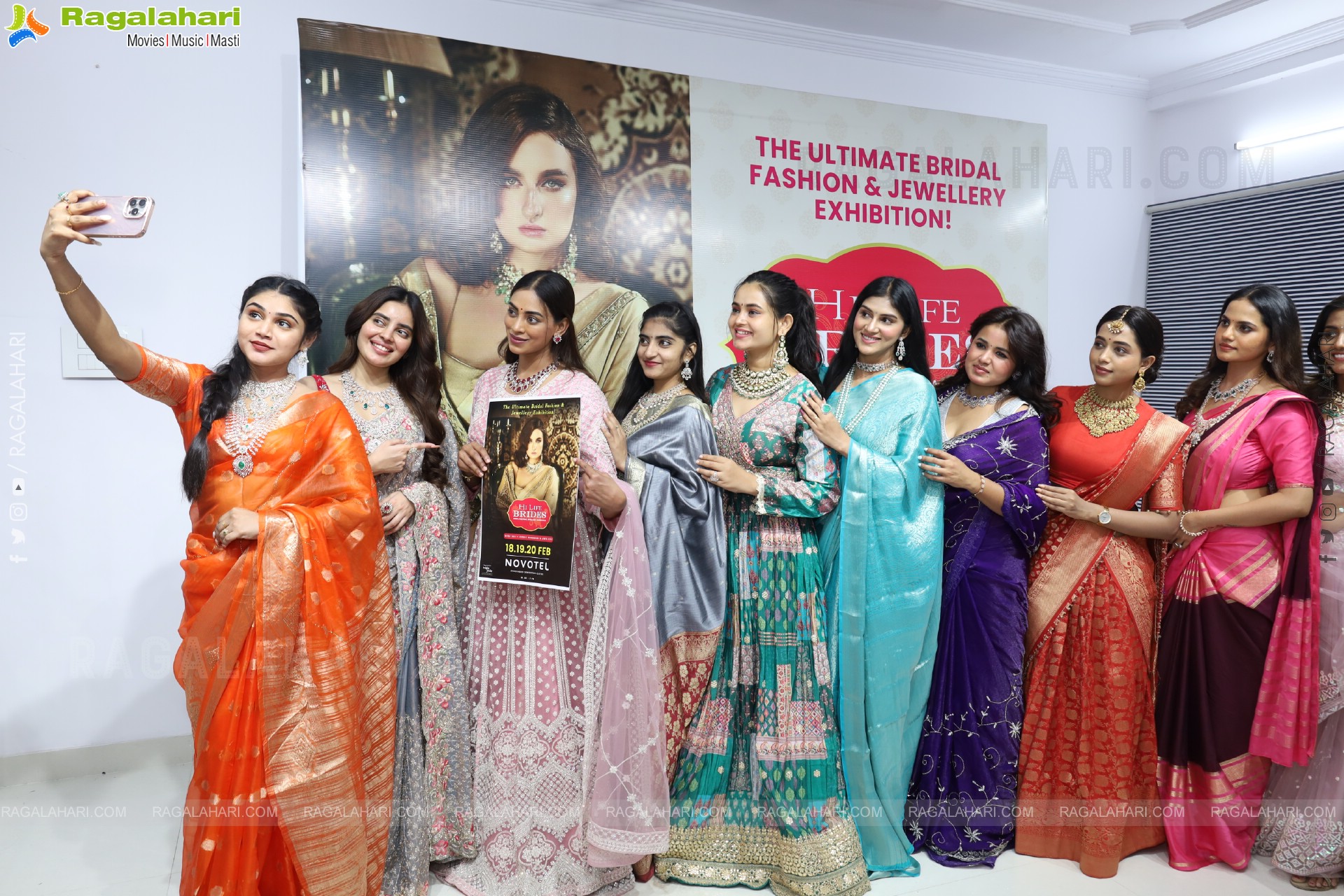 Hi Life Brides Exhibition: Fashion Showcase Curtain Raiser Event, Hyderabad