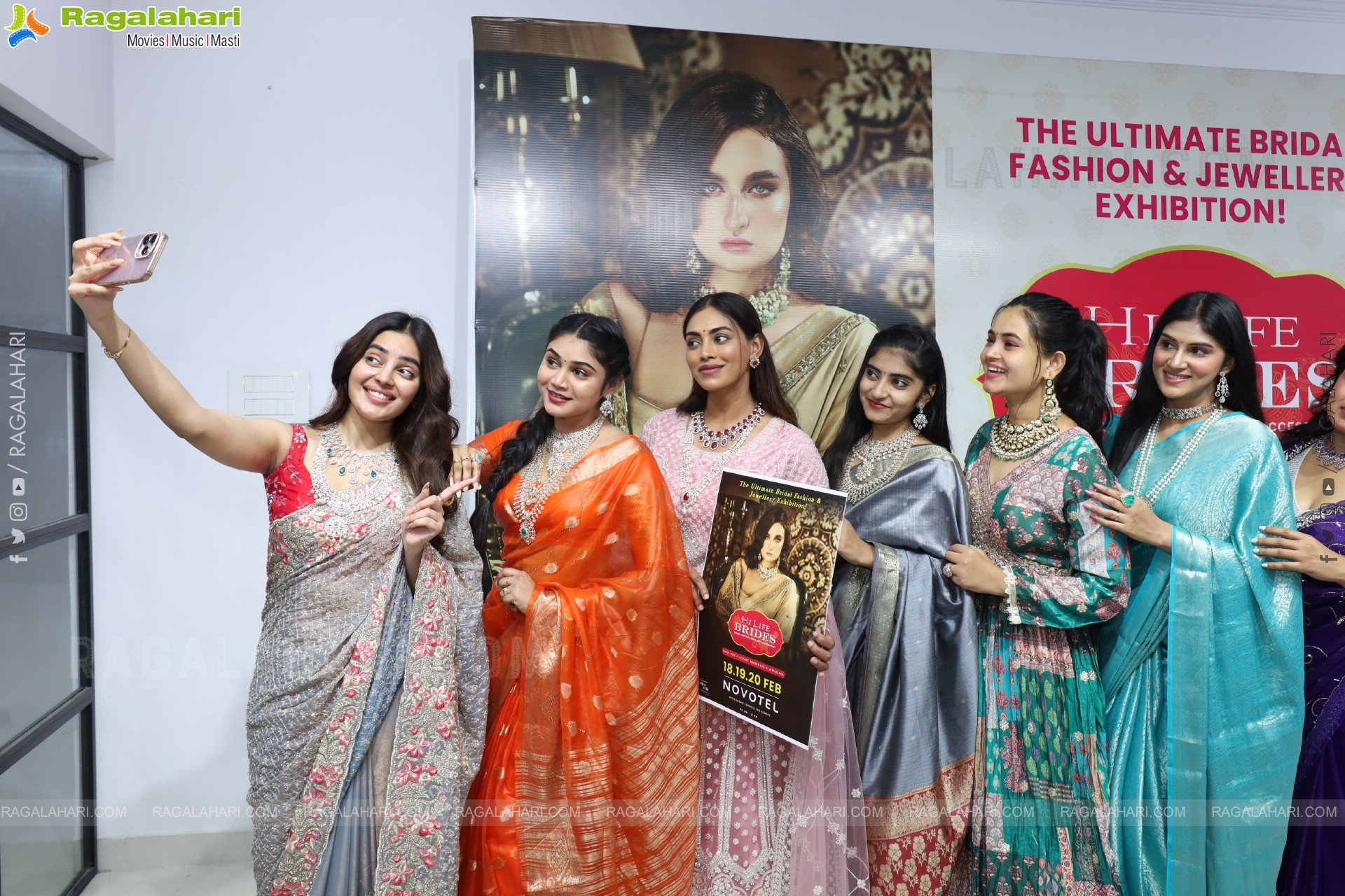 Hi Life Brides Exhibition: Fashion Showcase Curtain Raiser Event, Hyderabad