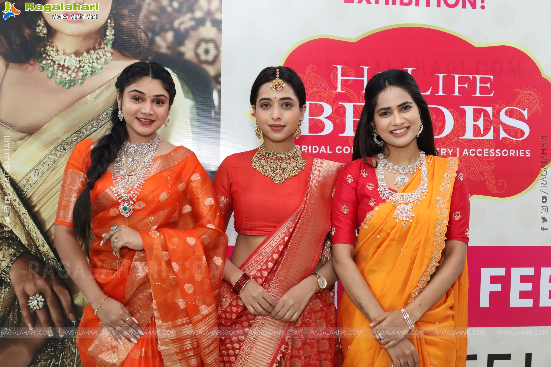 Hi Life Brides Exhibition: Fashion Showcase Curtain Raiser Event, Hyderabad