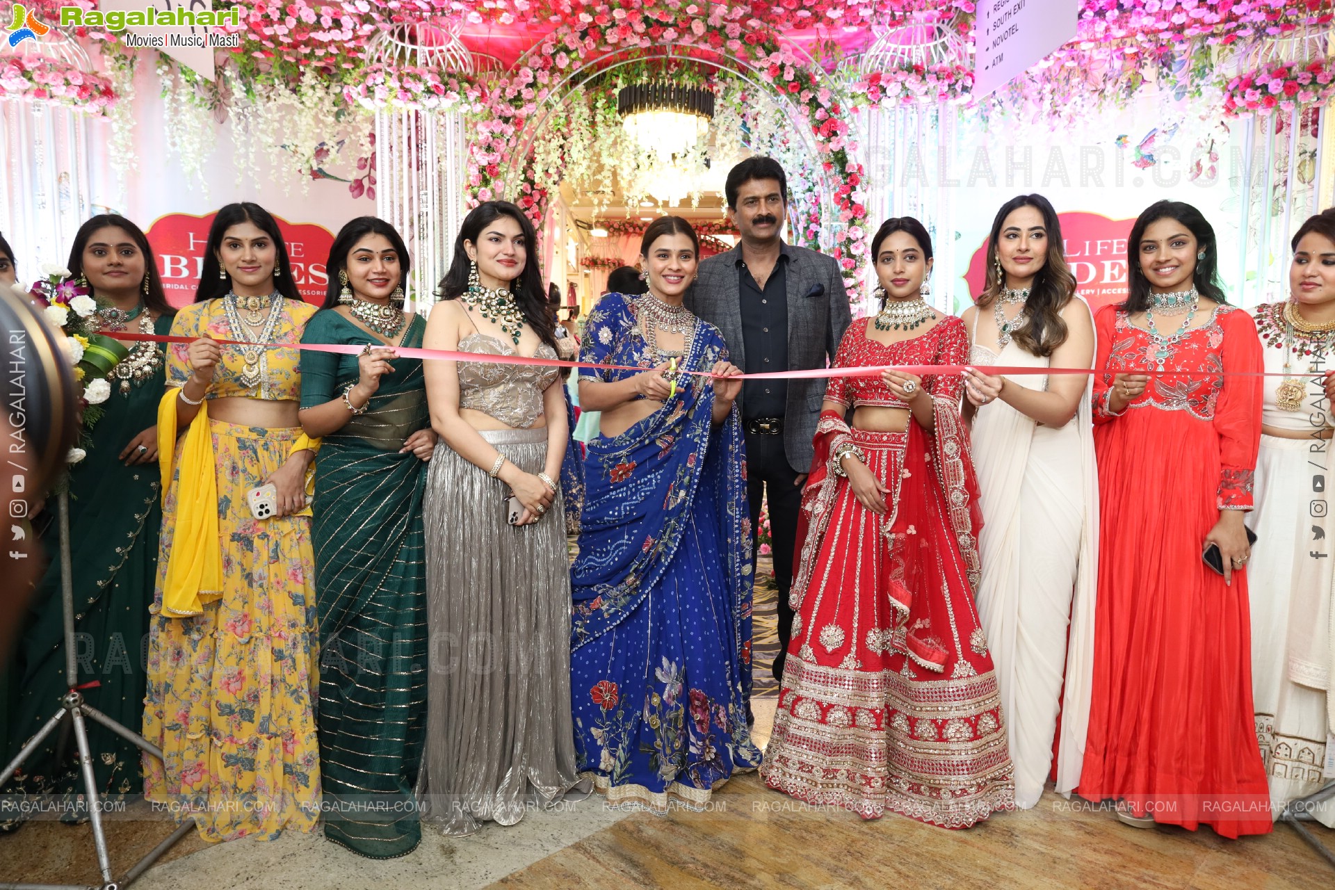 Grand Launch of Hi Life Brides Exhibition at HICC - Novotel, Hyderabad