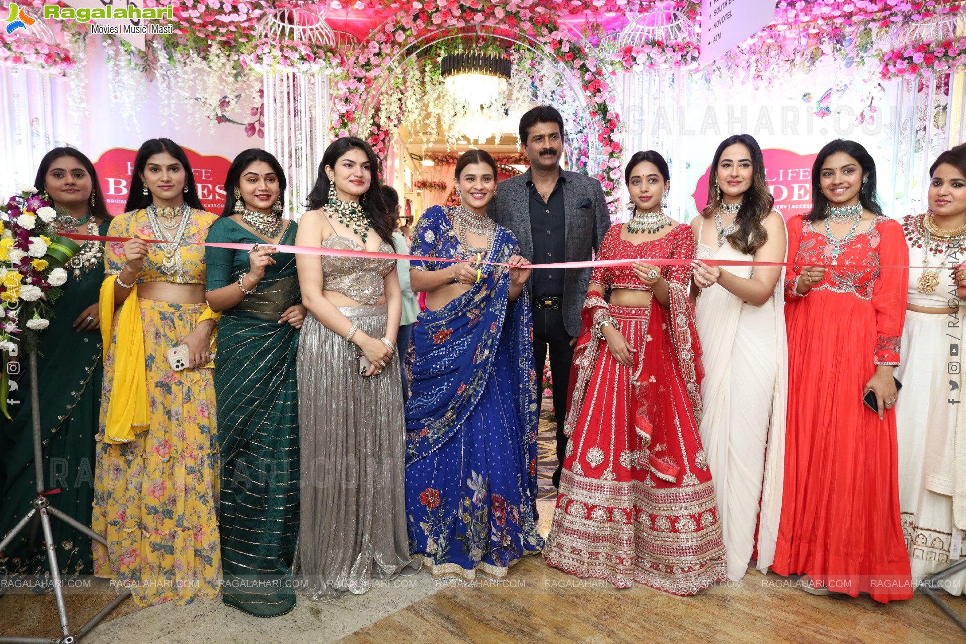 Grand Launch of Hi Life Brides Exhibition at HICC - Novotel, Hyderabad