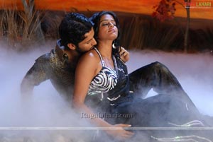 Nithin, Priyamani Poses Hot in Dhrona