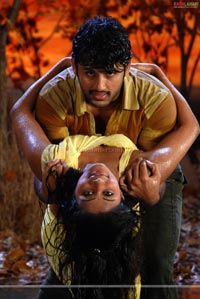 Nithin, Priyamani Poses Hot in Dhrona