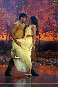 Nithin, Priyamani Poses Hot in Dhrona