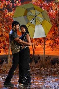 Nithin, Priyamani Poses Hot in Dhrona