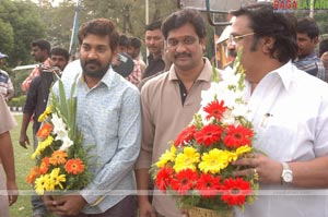 Allari Naresh-Sayaali Bhagat Film Muhurat