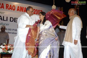 ANR Award 2007 Presentation to Anjali Devi