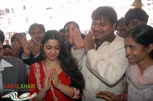 Charmi Inagurates Big C Showroom @ Punjagutta