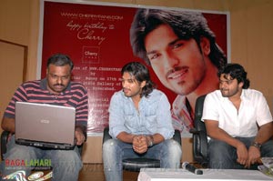 Ram Charan Tej's Official Website, Cherryfans.com Launch