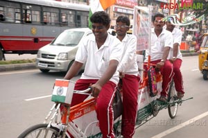 Chiru Fans Cycle Rally