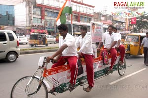 Chiru Fans Cycle Rally