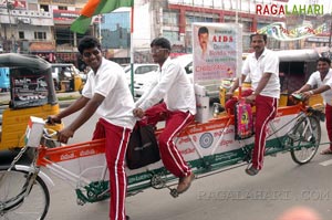 Chiru Fans Cycle Rally