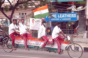 Chiru Fans Cycle Rally