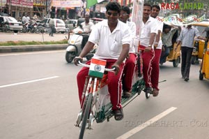 Chiru Fans Cycle Rally