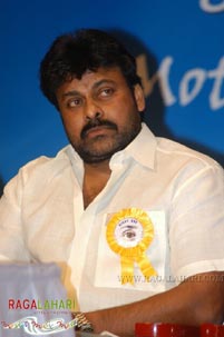 Chiranjeevi at Nenu Saitham by Right Eye 