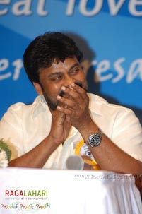 Chiranjeevi at Nenu Saitham by Right Eye 