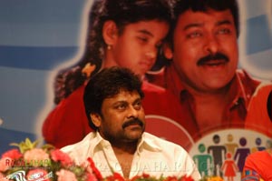 Chiranjeevi at Nenu Saitham by Right Eye 