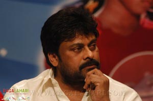 Chiranjeevi at Nenu Saitham by Right Eye 