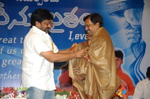 Chiranjeevi at Nenu Saitham by Right Eye 