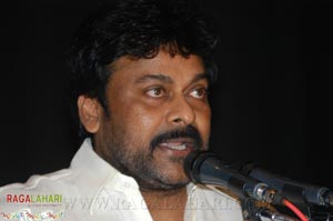 Chiranjeevi at Nenu Saitham by Right Eye 