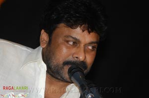 Chiranjeevi at Nenu Saitham by Right Eye 