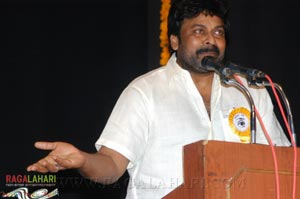 Chiranjeevi at Nenu Saitham by Right Eye 