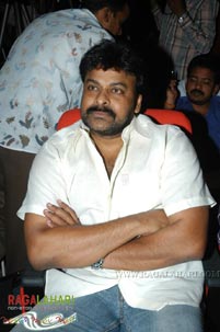 Chiranjeevi at Nenu Saitham by Right Eye 