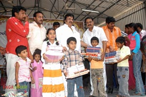 Dasari Donates Books to children of AP Cine & TV Junior Artistes Union Members