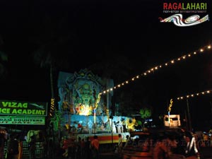 India's Biggest Ganesh Idol by Vizag Defence Academy (44 Feet)