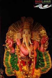 India's Biggest Ganesh Idol by Vizag Defence Academy (44 Feet)