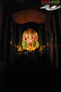 India's Biggest Ganesh Idol by Vizag Defence Academy (44 Feet)