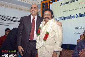 Harikrishna & Krishnam Raju Felicitated with Doctorates From American Institute of Management 