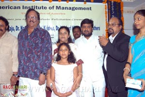 Harikrishna & Krishnam Raju Felicitated with Doctorates From American Institute of Management 