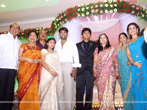 Jeeva(Hero & S/O RB Chowdary) - Supriya Wedding Reception