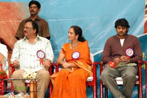 Krishnamraju Felicitated with SV Rangarao Swarnakankanam