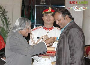 Mohanbabu Recieves Padma Shri
