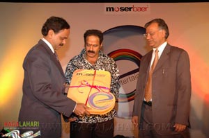 Balakrishna launched Moserbaer DVDs-VCDs