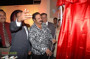 Balakrishna launched Moserbaer DVDs-VCDs