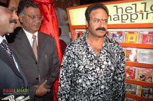 Balakrishna launched Moserbaer DVDs-VCDs