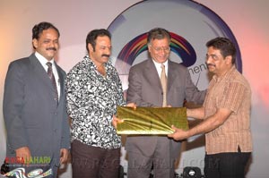 Balakrishna launched Moserbaer DVDs-VCDs