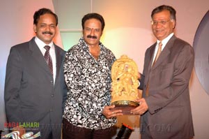 Balakrishna launched Moserbaer DVDs-VCDs