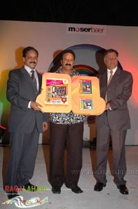 Balakrishna launched Moserbaer DVDs-VCDs