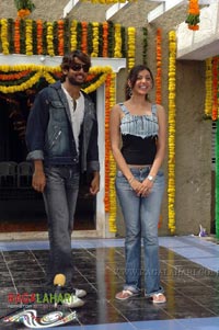 Nithin-Kajal Film Muhurat