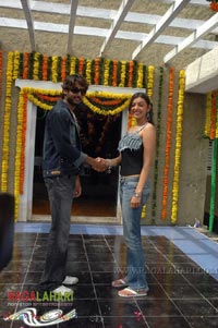 Nithin-Kajal Film Muhurat