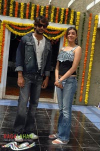 Nithin-Kajal Film Muhurat