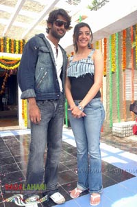 Nithin-Kajal Film Muhurat