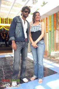 Nithin-Kajal Film Muhurat