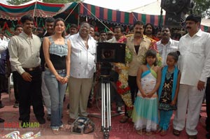 Nithin-Kajal Film Muhurat